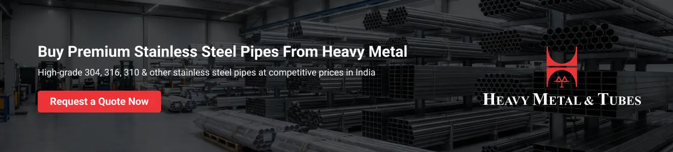 Stainless Steel Pipe Grades Explained: Complete Industrial Guide CTA image