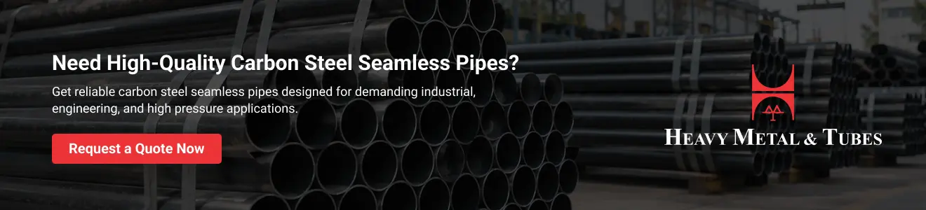 Carbon Steel Seamless Pipes: Properties, Grades, and Uses Explained CTA image